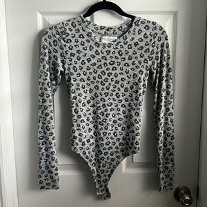 Abercrombie & Fitch Cozy Long Sleeve Bodysuit
